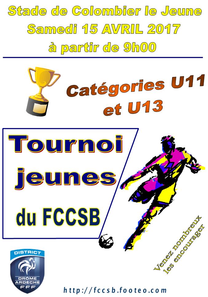 Affiche tournoi fccsb