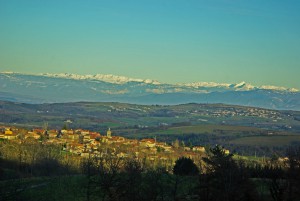 Vue du village